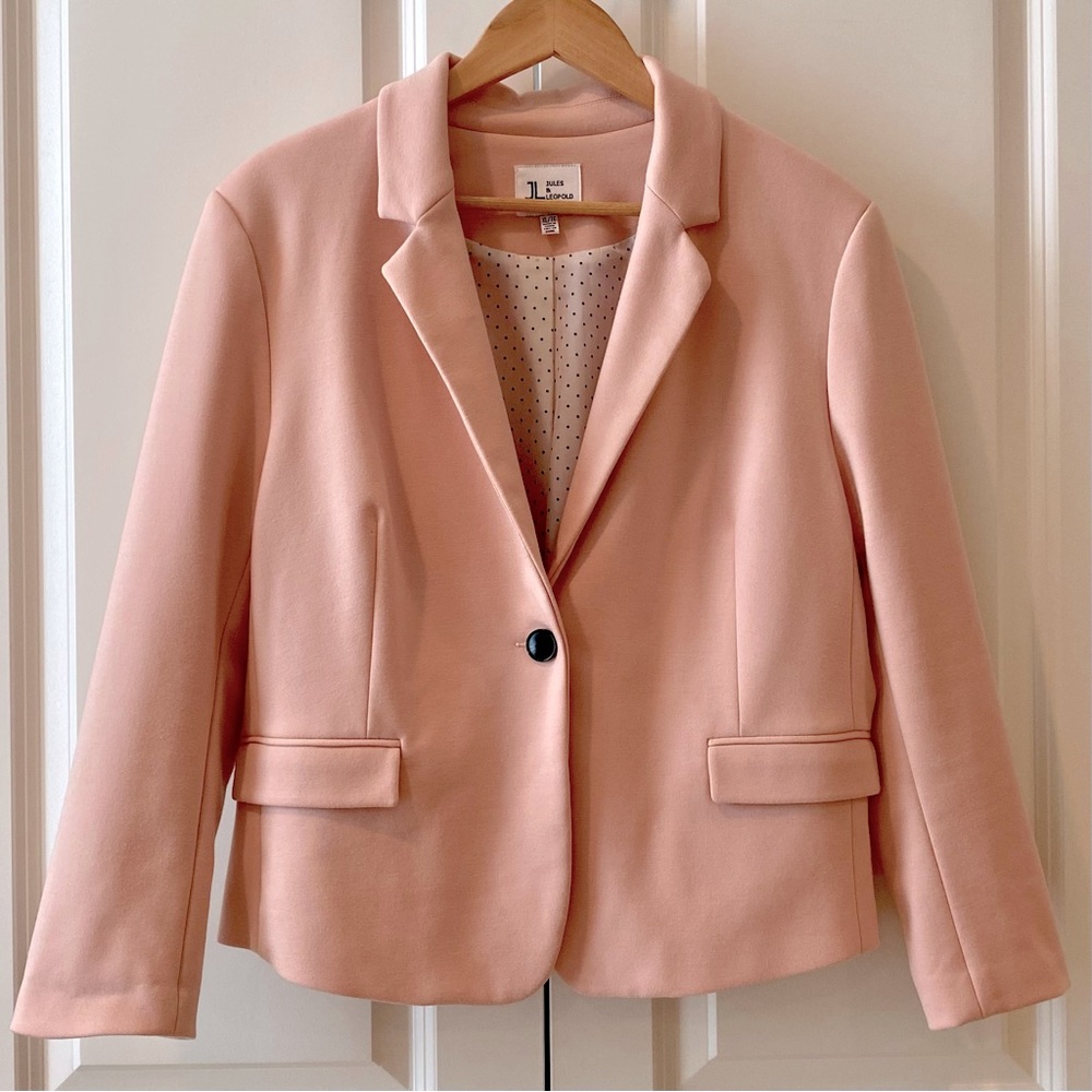 Blush Pink Blazer